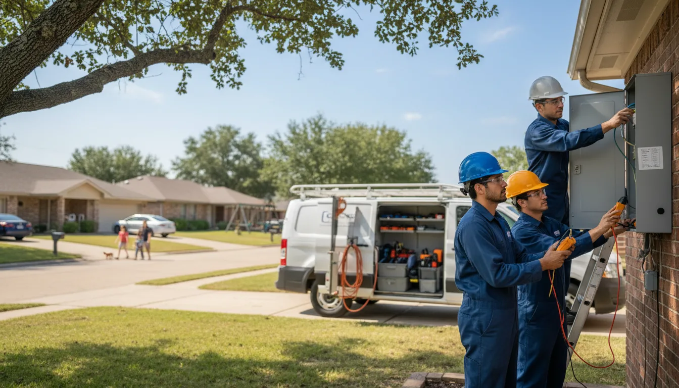 Certified electrician providing emergency electrical services in Iona, ID
